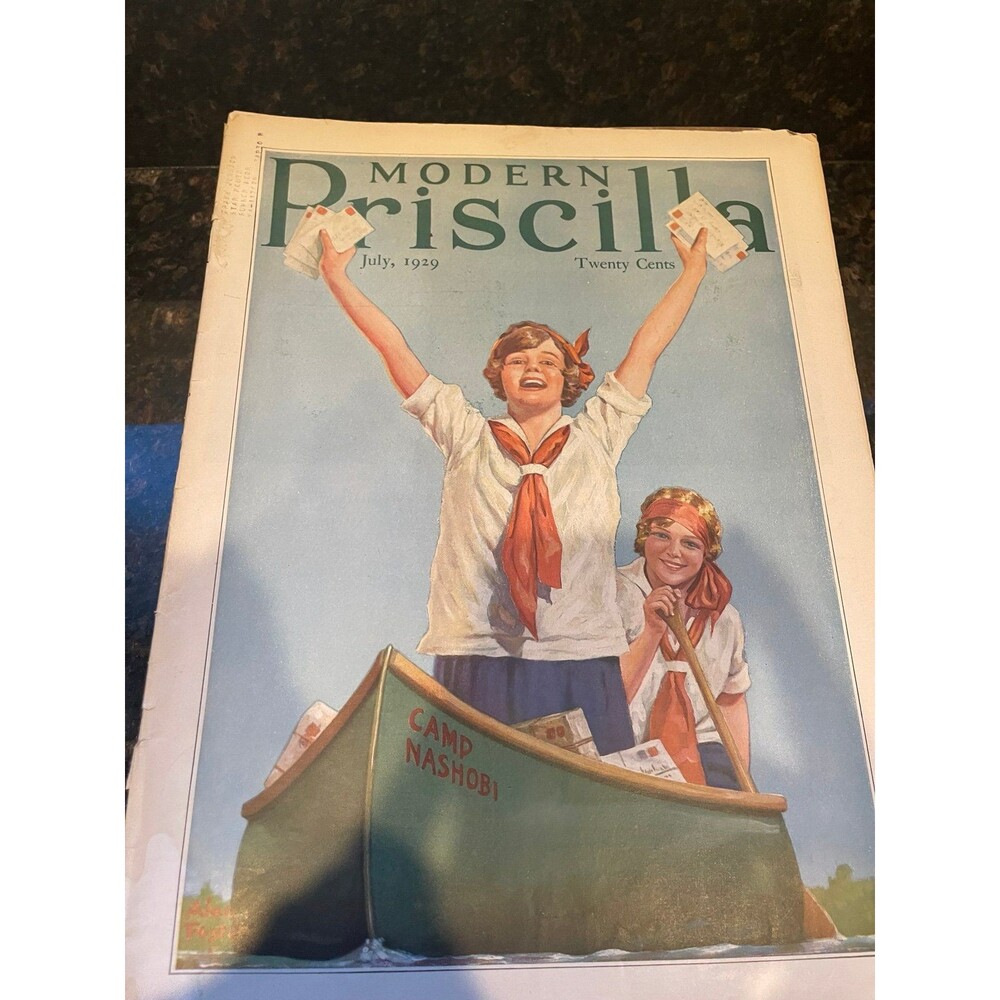 1929 Modern Priscilla July vintage